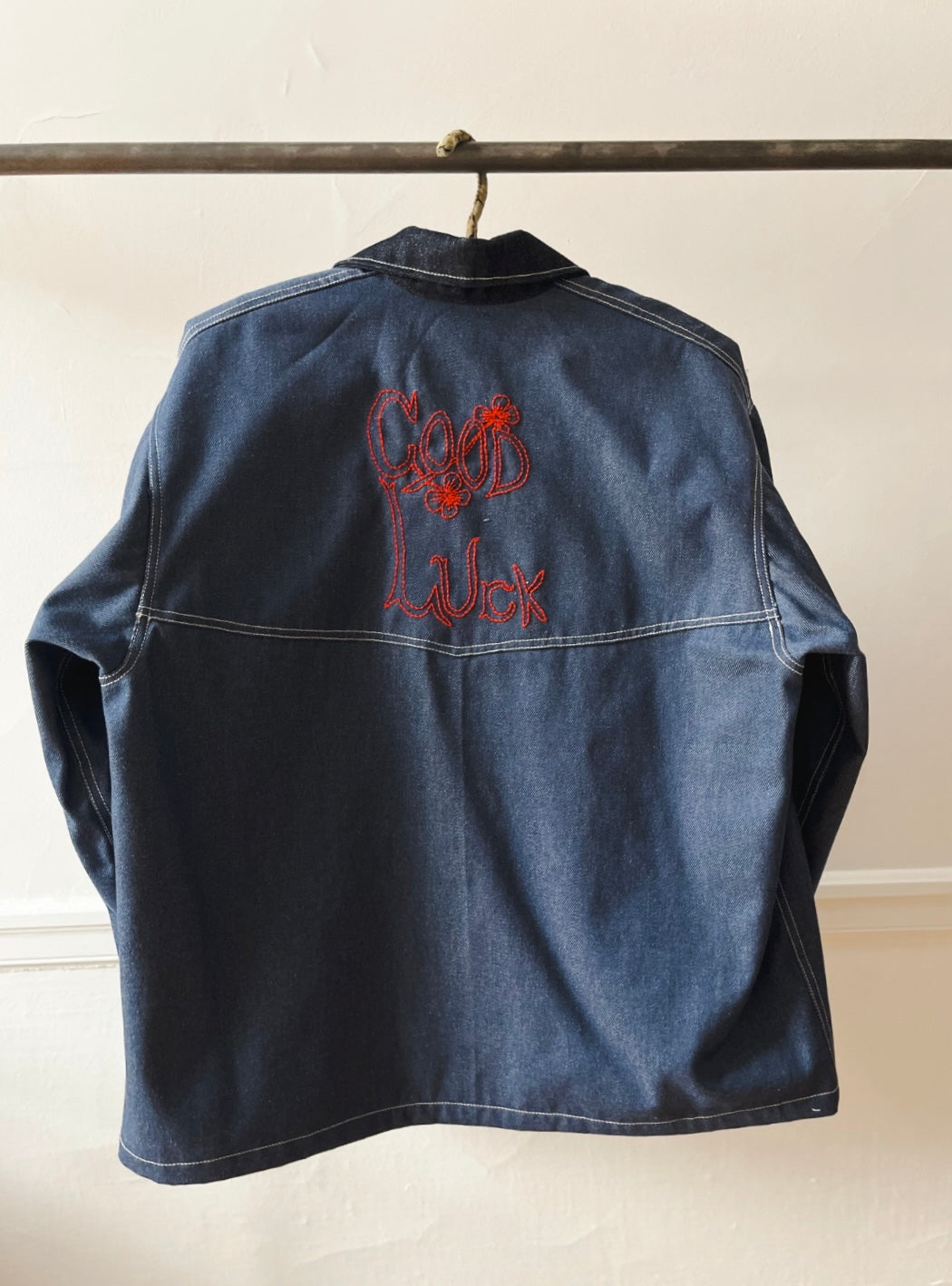 Good Luck Denim Chore Coat