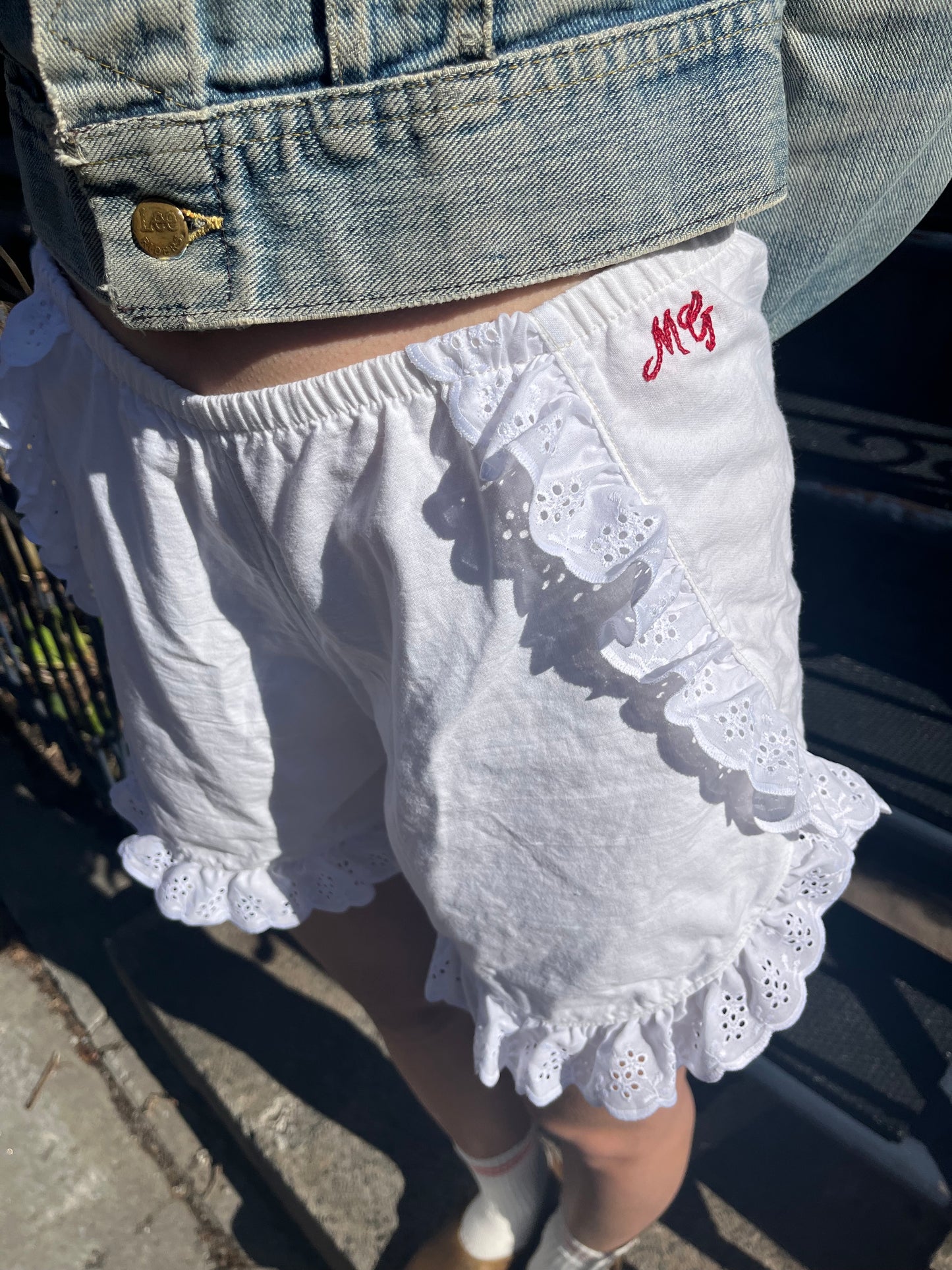 Monogrammed Cotton Bloomers (made to order)