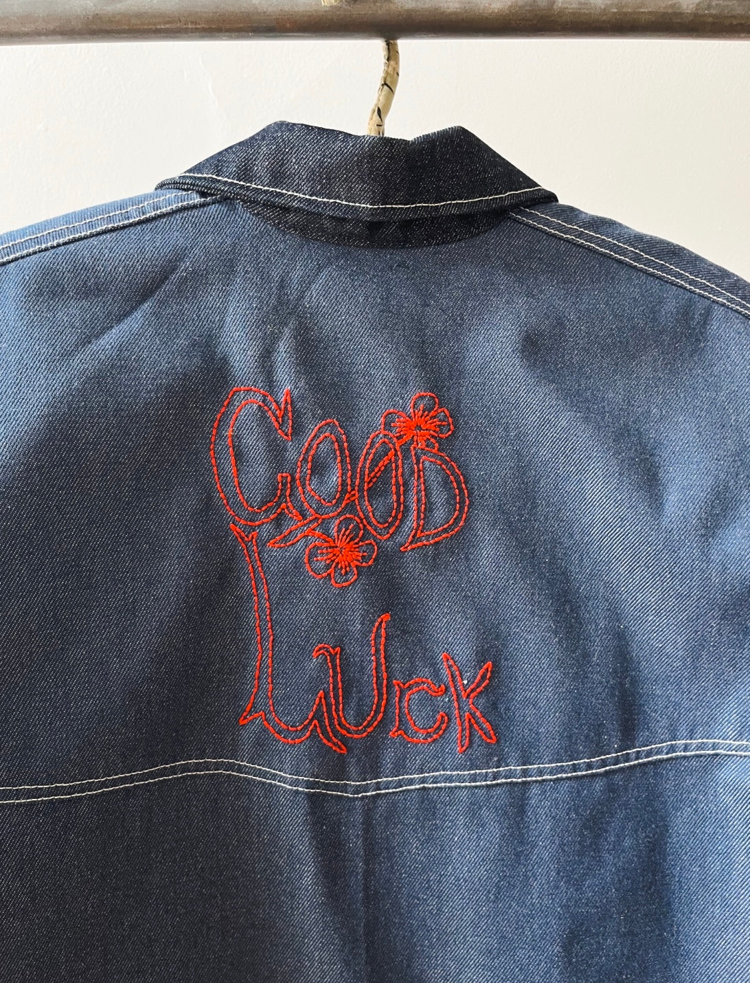 Good Luck Denim Chore Coat