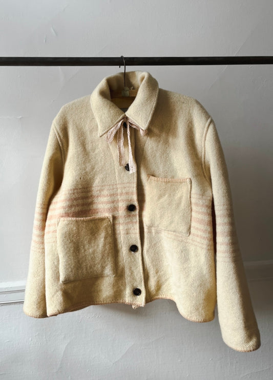 Antique Wool Blanket Coat