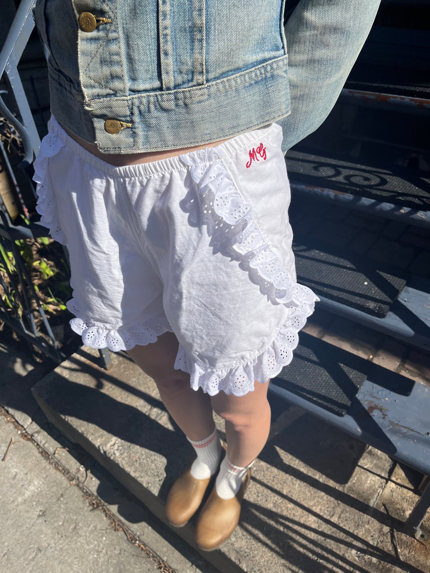 Monogrammed Cotton Bloomers (made to order)