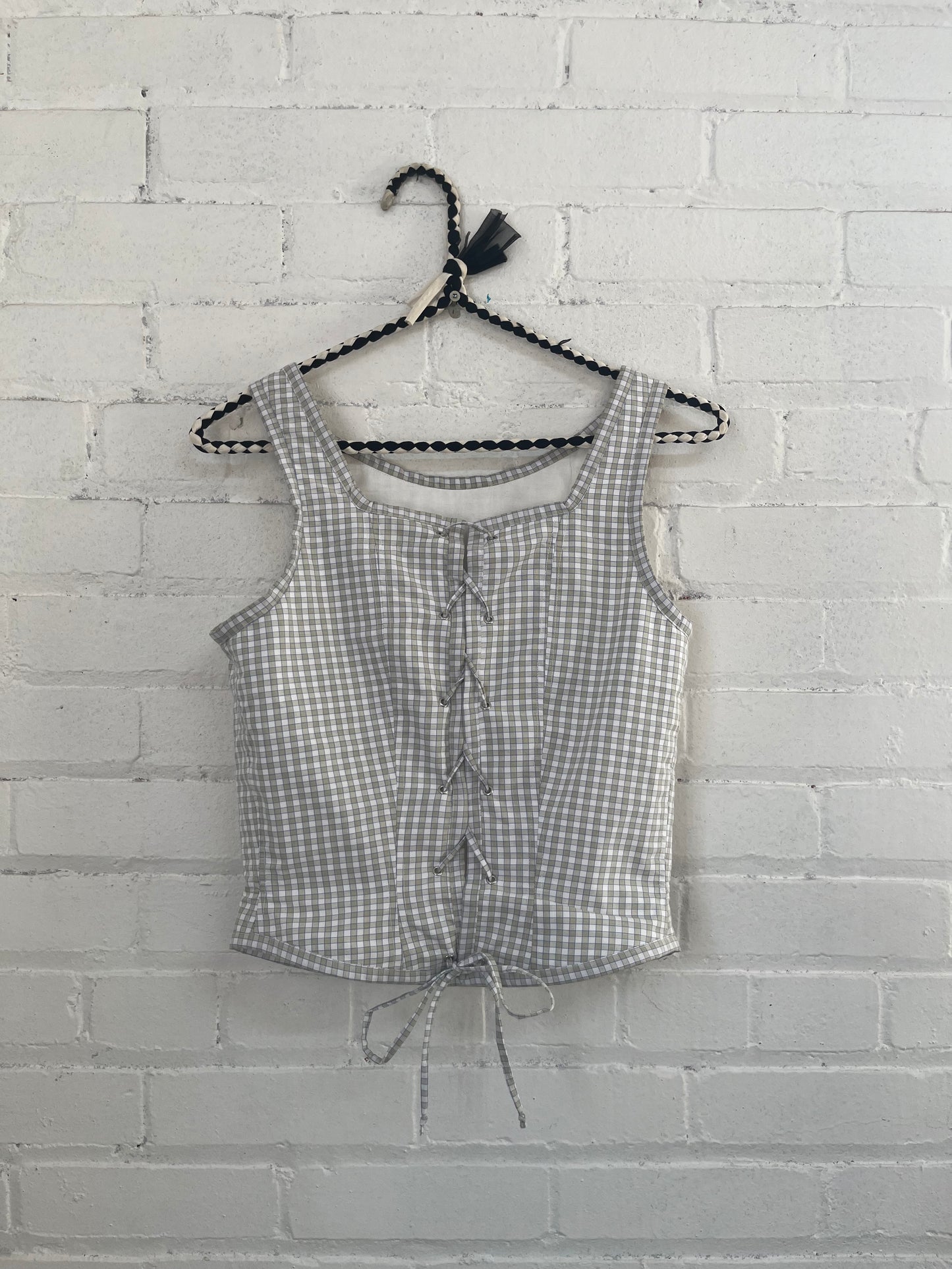 The Plaid Corset Top