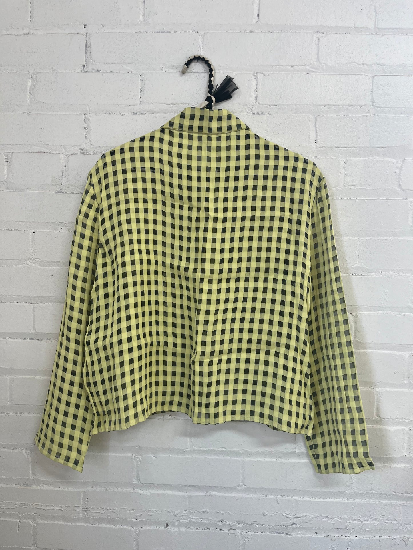 One-of-a-kind Plaid Button Up Shirt